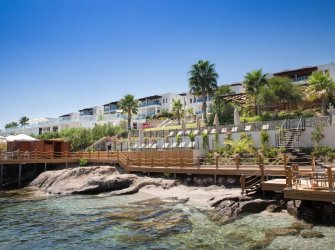 Bitez'de Denize Sıfır 2+1 Rezidence Sosyal Kullanımı 7/24 Güvenlik Denize Sıfır 