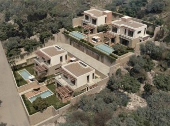 Gümüşlük'e Denize 250 Metre Mesafede Full Donanımlı Plaj Kullanımı Olan 5+1 Villa !